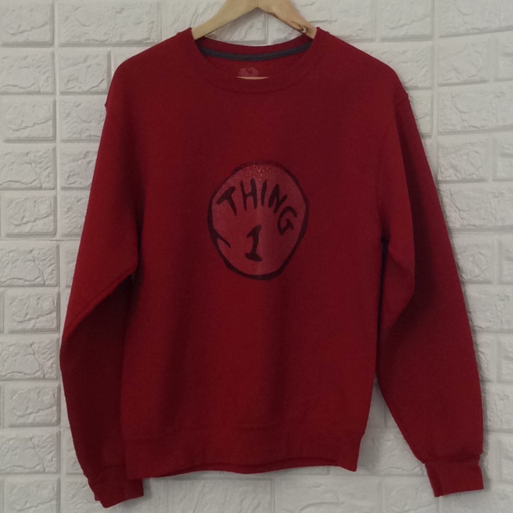 Dr Seuss Thing 1 Graphic Sweatshirt